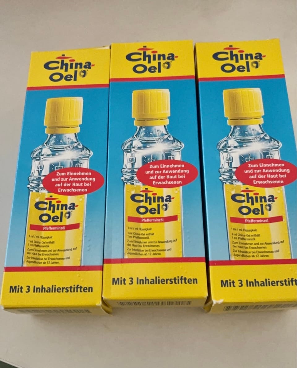 Customer photo review of 德國百靈油 China Oel (100ml | 25ml | 10ml)
