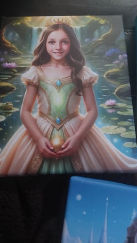 Customer photo review of The Frog Princess by the Pond