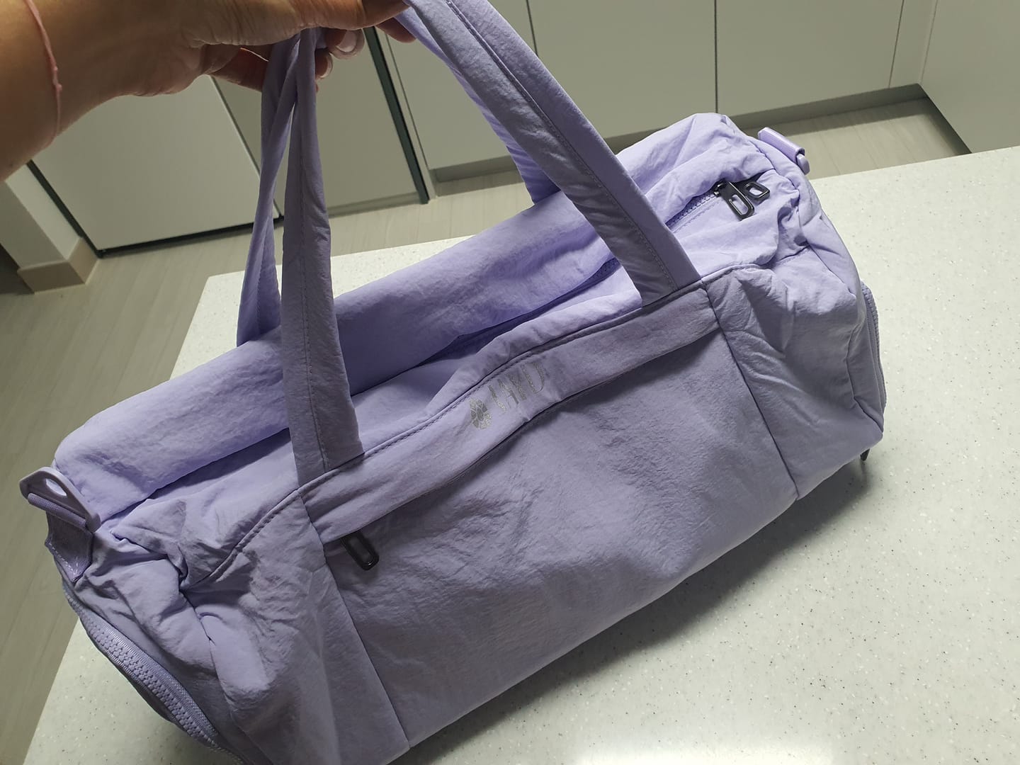 Customer photo review of JAYD Duffel Bag - Purple