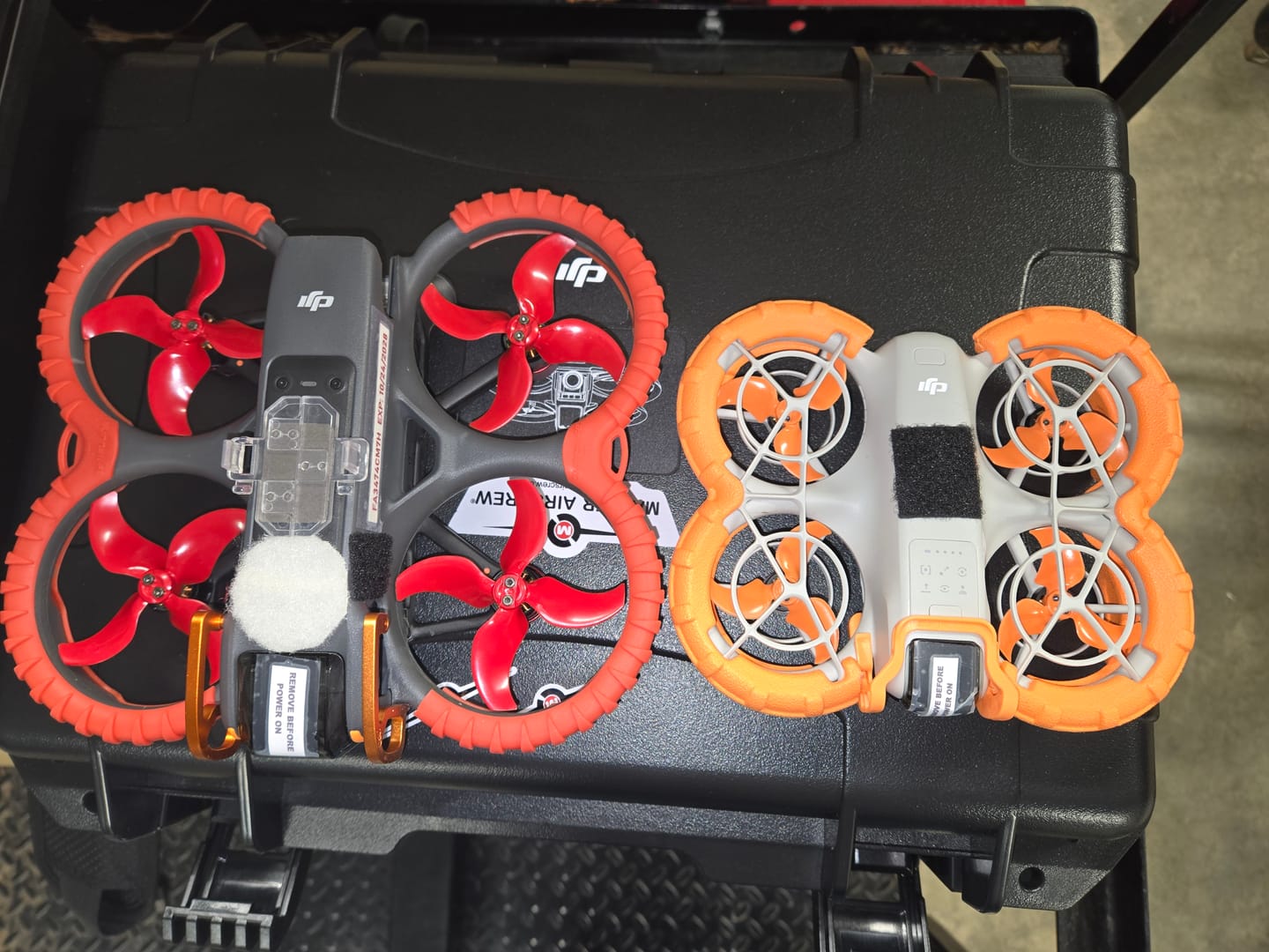 Customer photo review of DJI Neo STEALTH Upgrade Propellers - x4 Orange