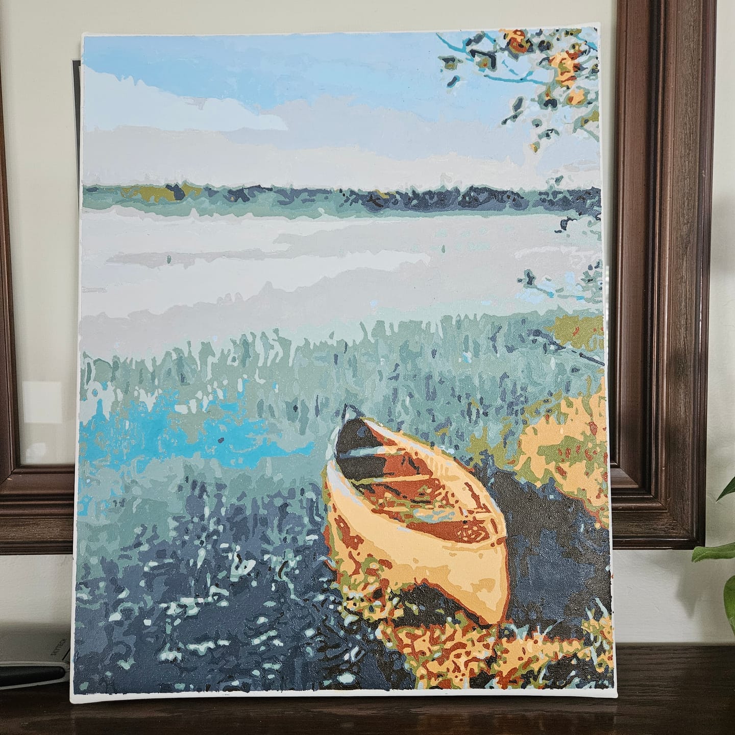 Customer photo review of Custom Paint by Numbers Kit