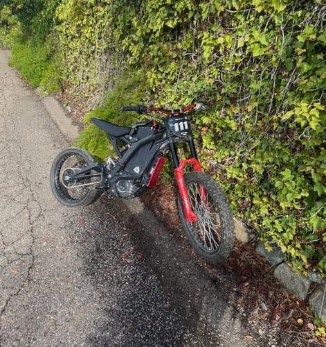 Customer photo review of OEM Surron Light Bee X/Surron Ultra Bee Subframe