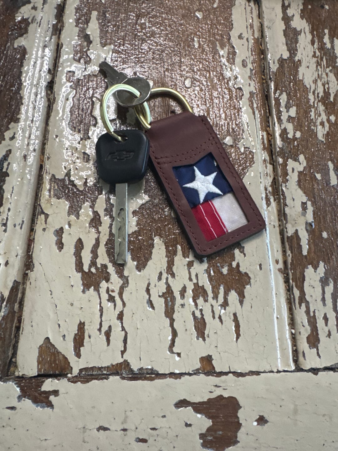 Customer photo review of Liberty Key Ring