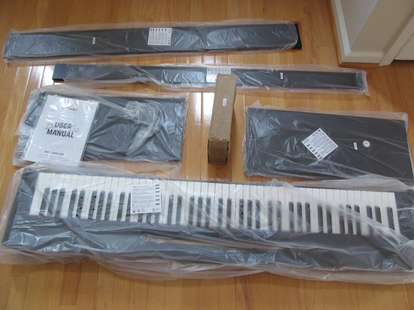 Customer photo review of Donner DDP-50 88 touches Lestées Piano numérique