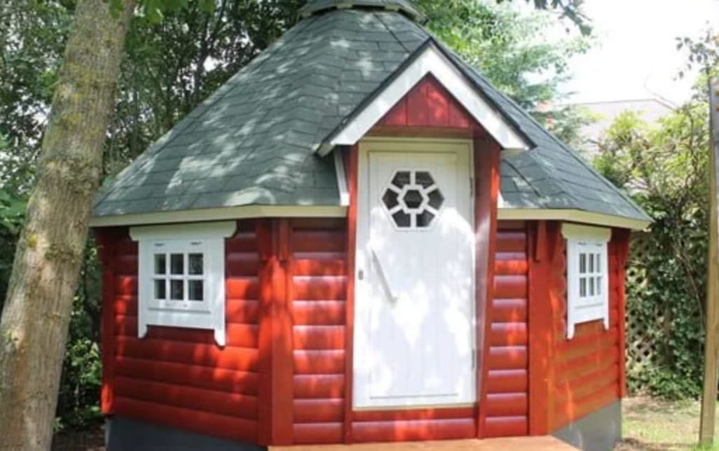 Customer photo review of Eva S (8.7m2 | 44mm) Nordic Barbecue Hut