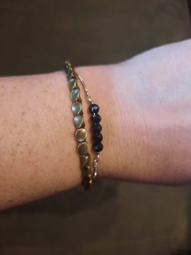 Customer photo review of Turmalin Armband - Schutz