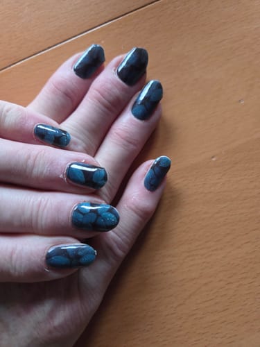 Gabriela K. review of UV Gel: Teal Foliage image 1 out of 1