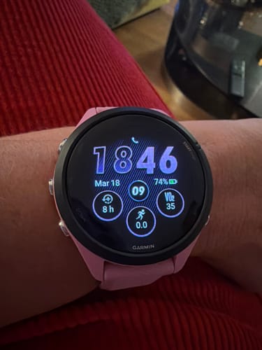 Customer photo review of Garmin Forerunner 265S