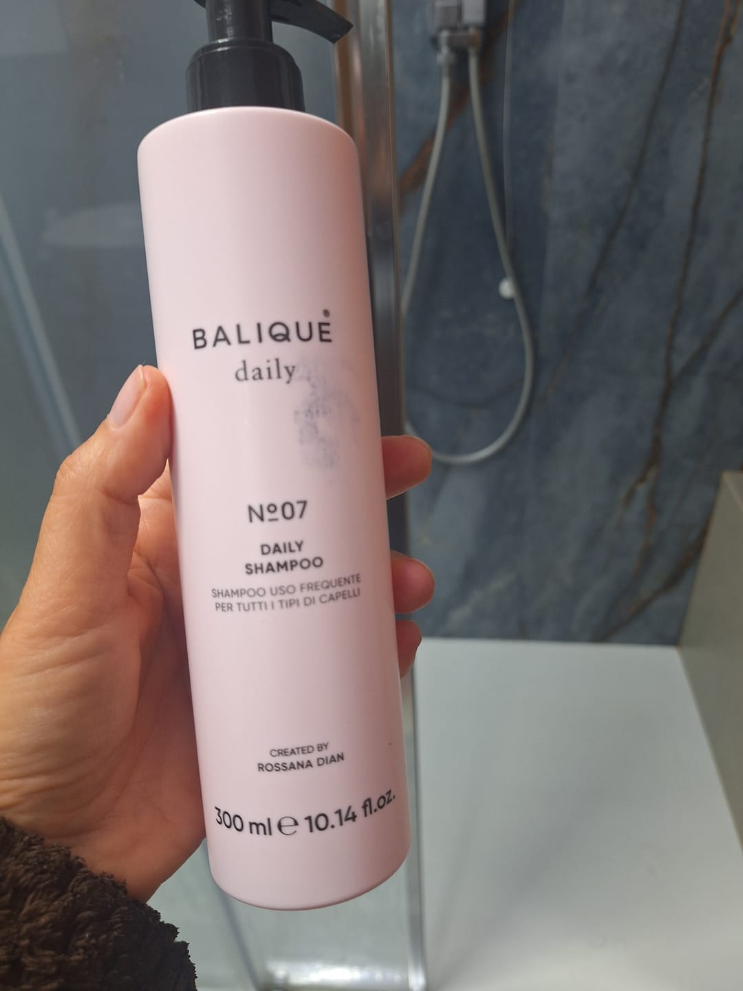 Customer photo review of N°07 DAILY SHAMPOO