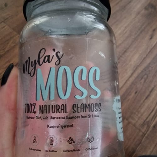 Customer photo review of Seamoss Gel (340ml)