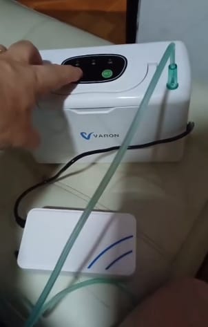 Customer photo review of VARON VL-2 | Mały koncentrator tlenu przenośny 3L, przenośny towarzysz tlenowy