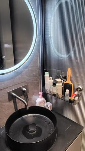 Customer photo review of מדף ואקום – בהתקנה ללא קידוח