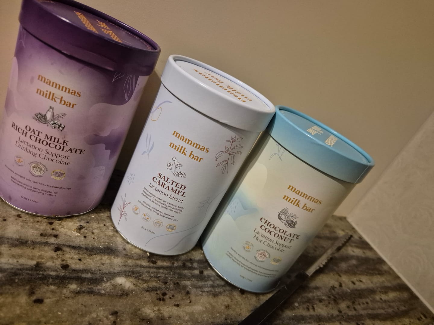Customer photo review of Lactation Hot Chocolate - Coconut Chocolate