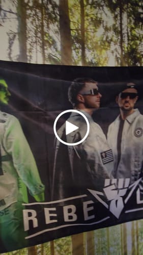 Customer video review of Fahne inkl. Druck