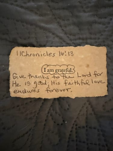 Customer photo review of Monthly Artisan Card Subscription