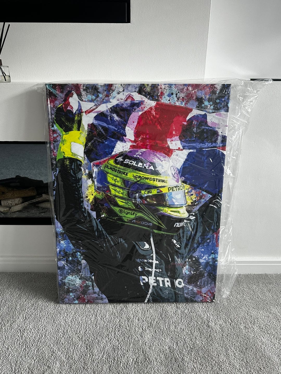 Customer photo review of Lewis Hamilton 'Silverstone 2024'
