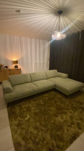 Customer photo review of by fonQ Flair Hoekbank met Chaise Longue Rechts - Groen