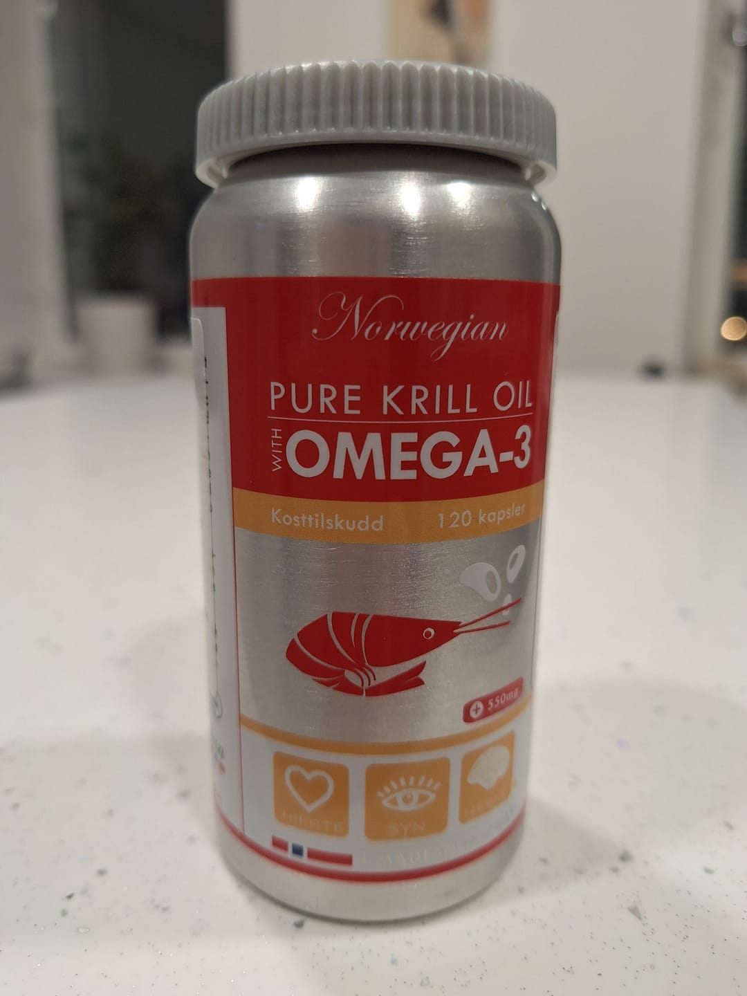Customer photo review of Krilių aliejus PURE KRILL OIL OMEGA-3