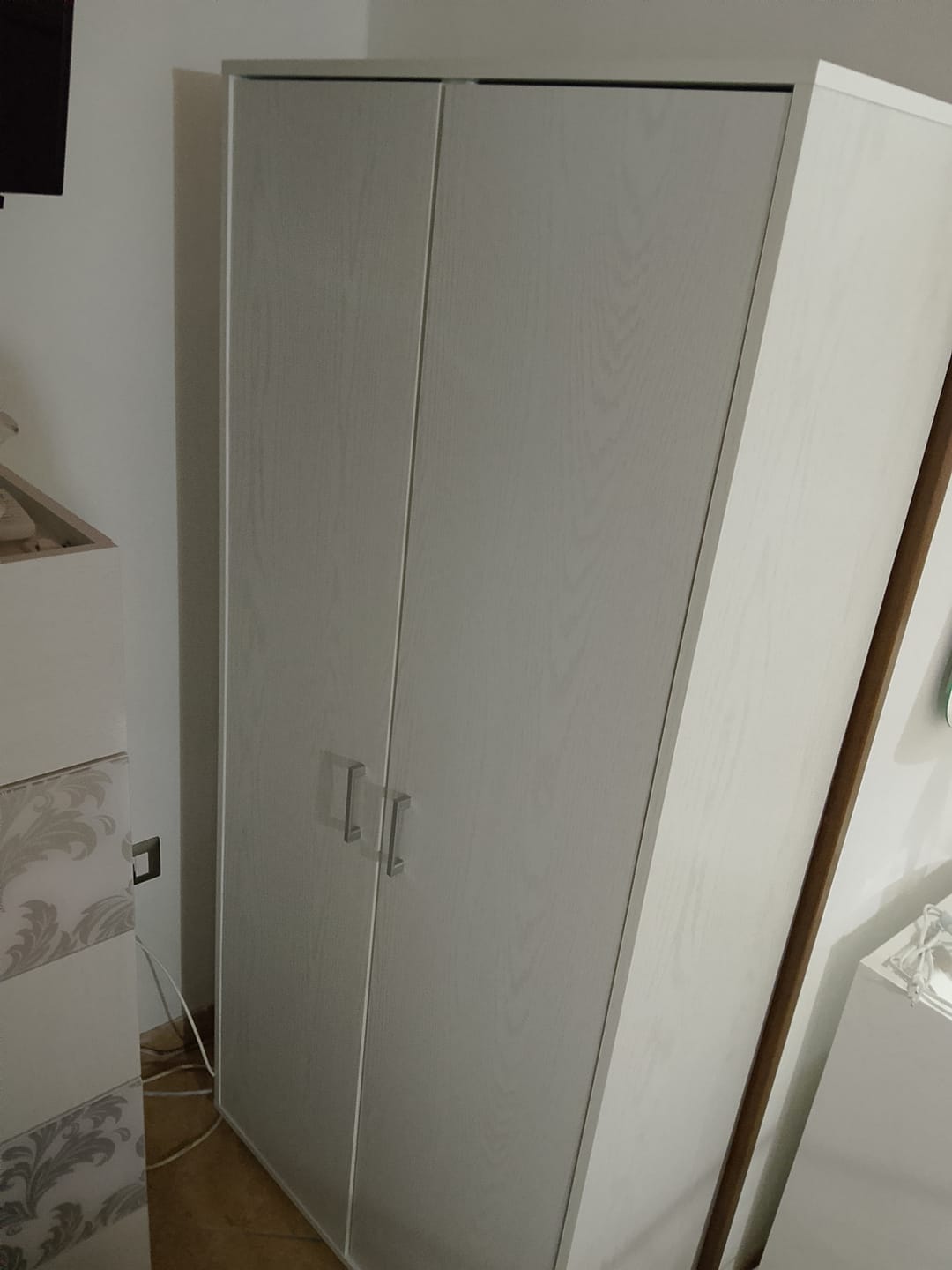 Customer photo review of Mobile Scarpiera Alta Mars4 con 6 Piani in Rovere Nordico e Bianco Alpes o Rovere