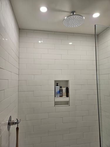 Customer photo review of 12 Inch Rain Shower Head