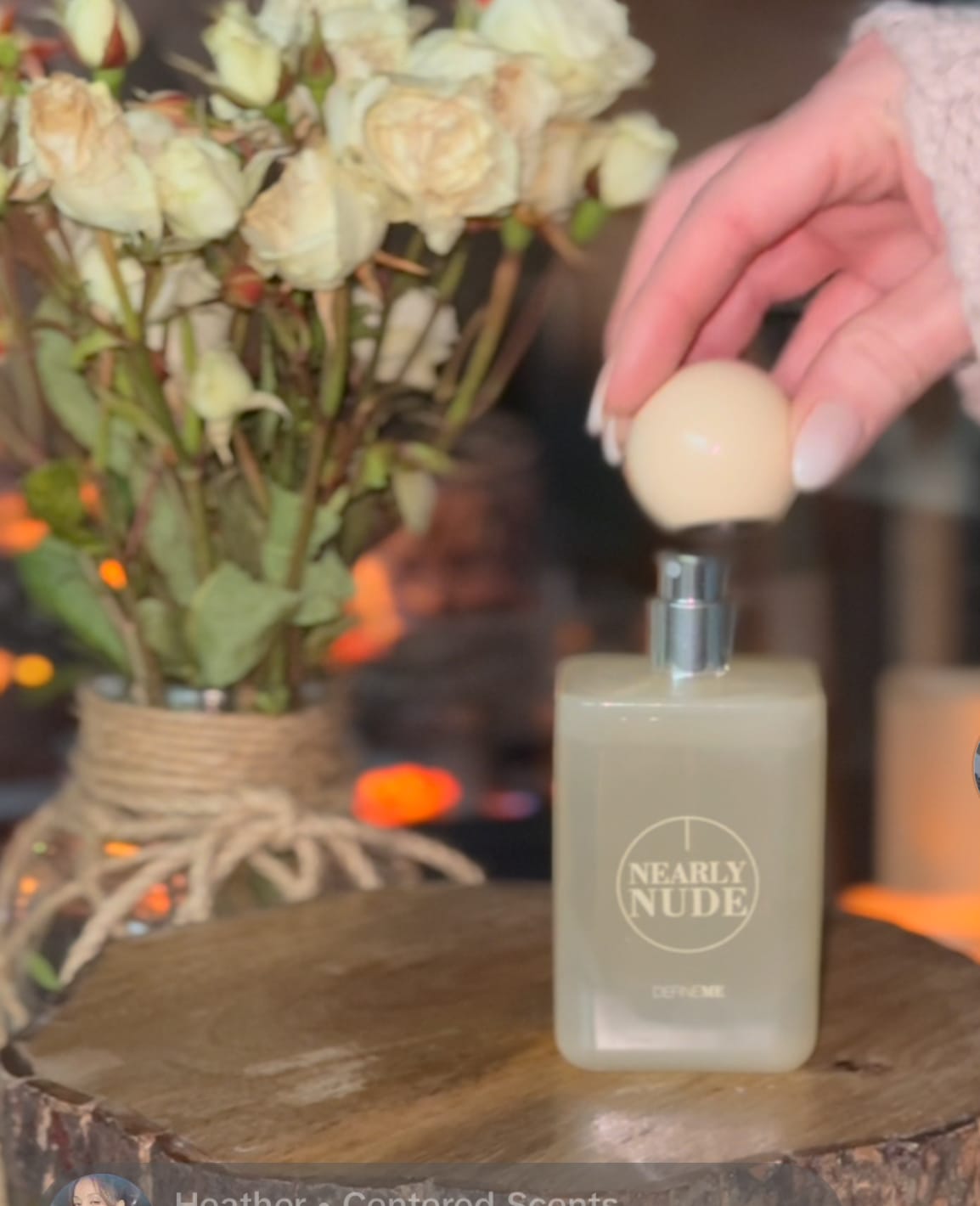 Customer photo review of Nearly Nude Eau de Parfum