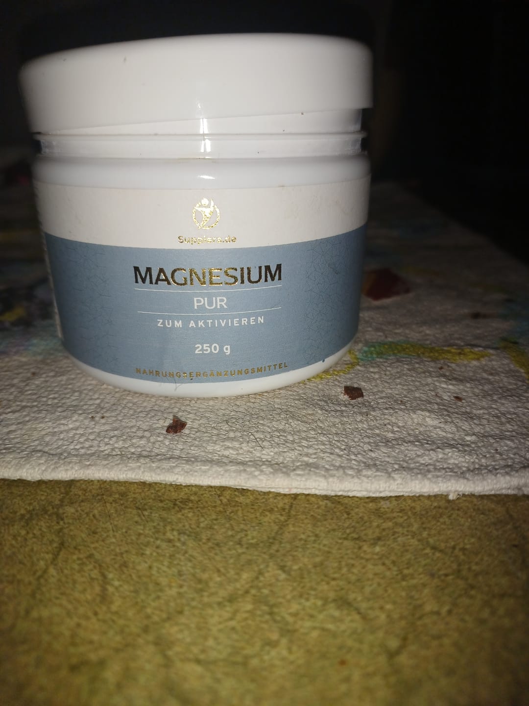 Customer photo review of Ionisches Magnesium 250g Dose