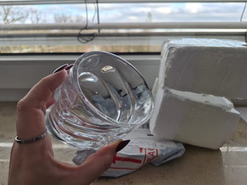 Customer photo review of Tatsumaki Japanese Whiskey Glass