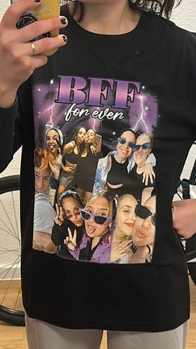 Customer photo review of 90er Vintage Bootleg - Individuelles T-Shirt