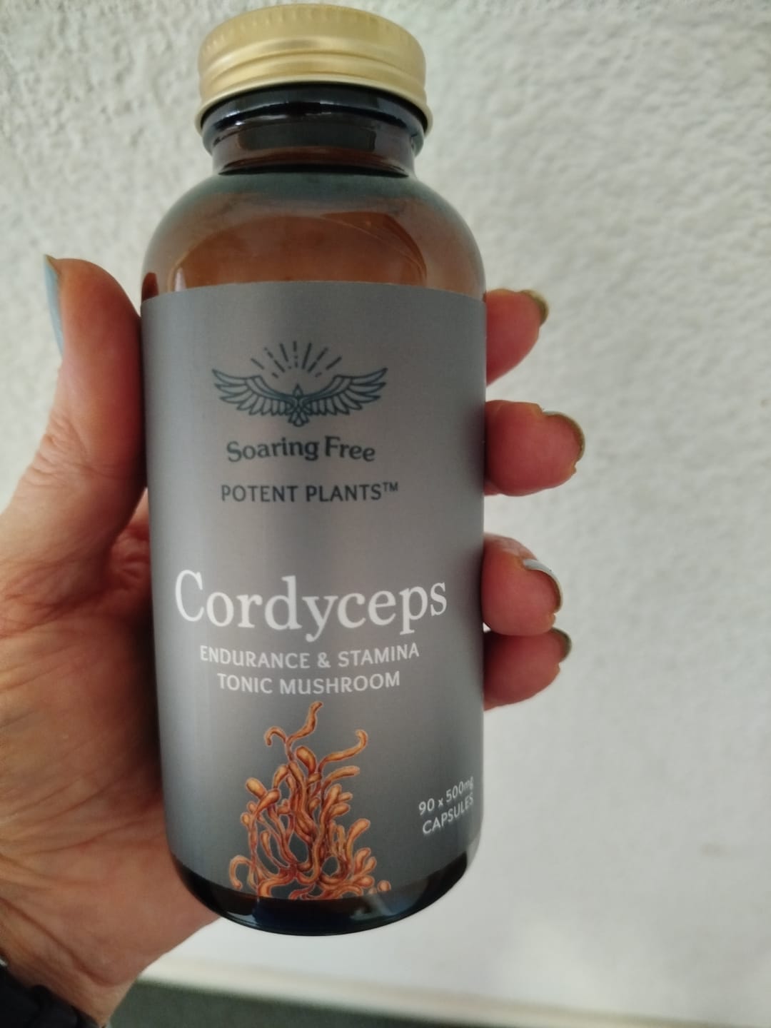 Customer photo review of Organic Cordyceps (Powder & Capsules)