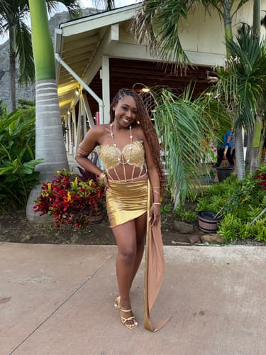Customer photo review of Golden Goddess Set - (RESTOCKED)