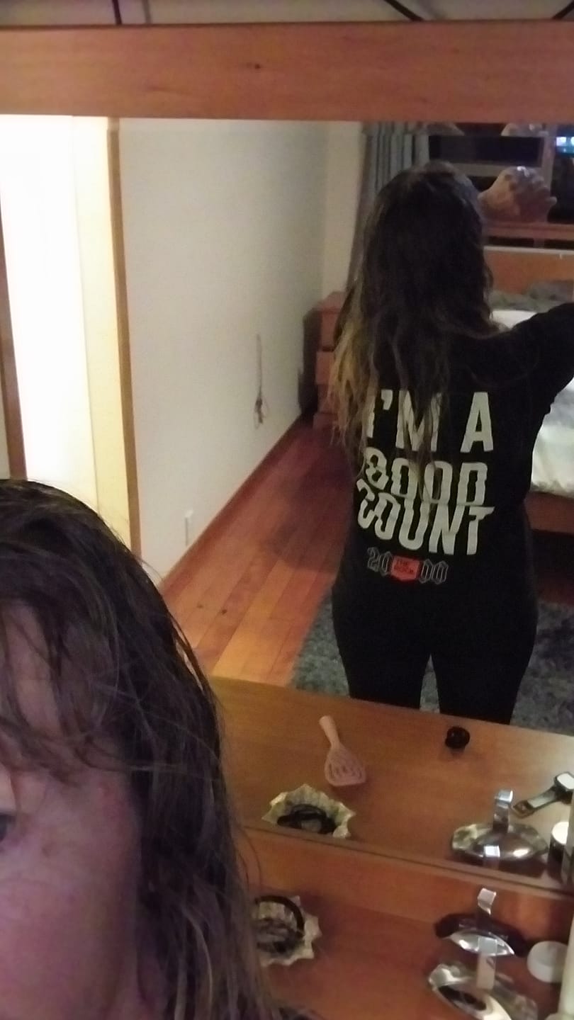 Customer photo review of The Rock 2000 Good Counts T-Shirt