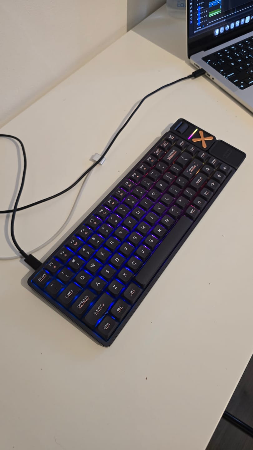 Customer photo review of IQUNIX Magi65 Aluminum Low Profile Mechanical Keyboard