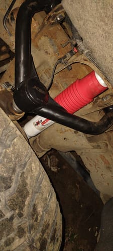 Customer photo review of 2"-4" Upper Control Arm for Chevy GMC