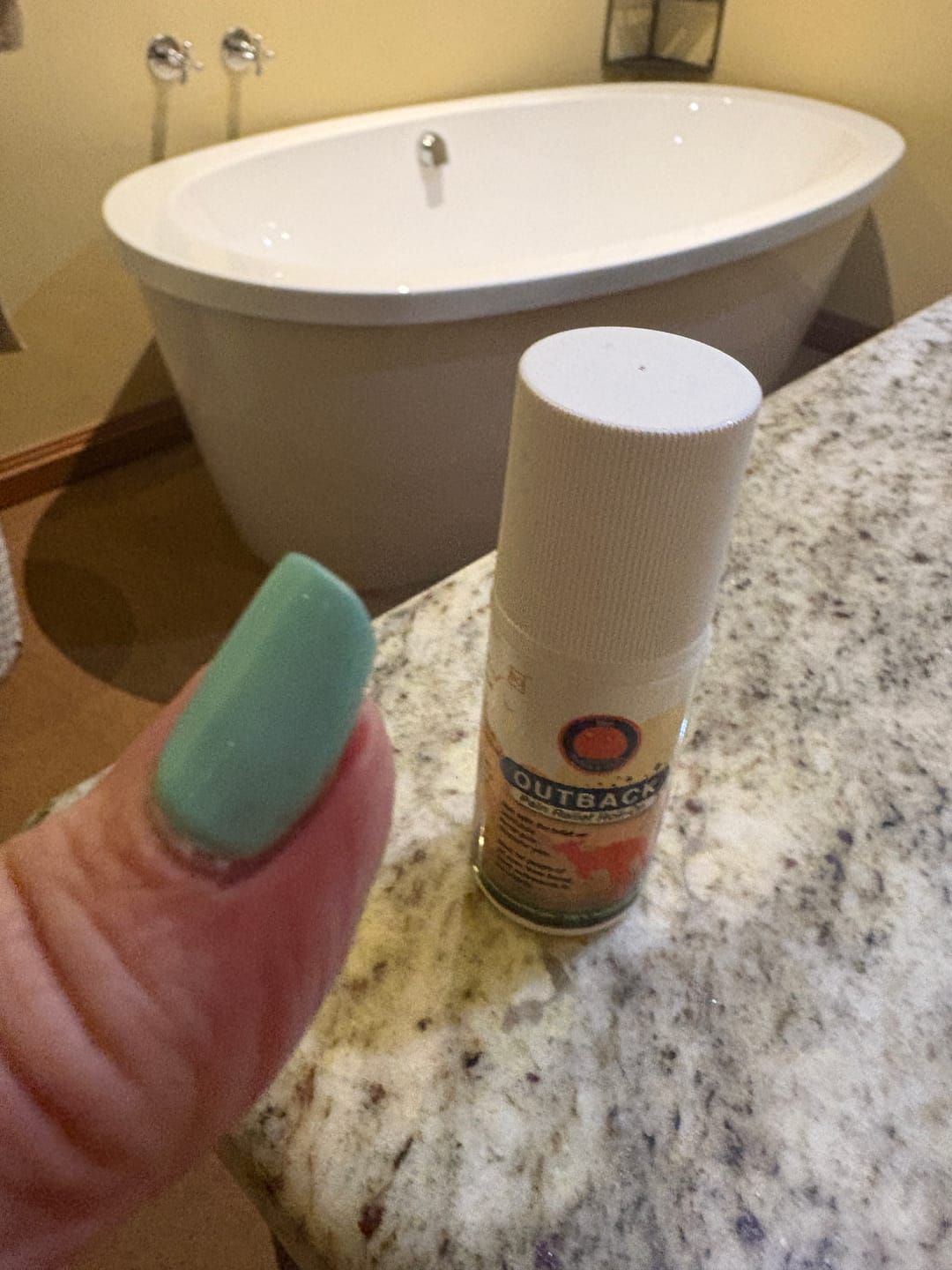 Customer photo review of Outback Pain Relief™ Oil 50ML Roll-On