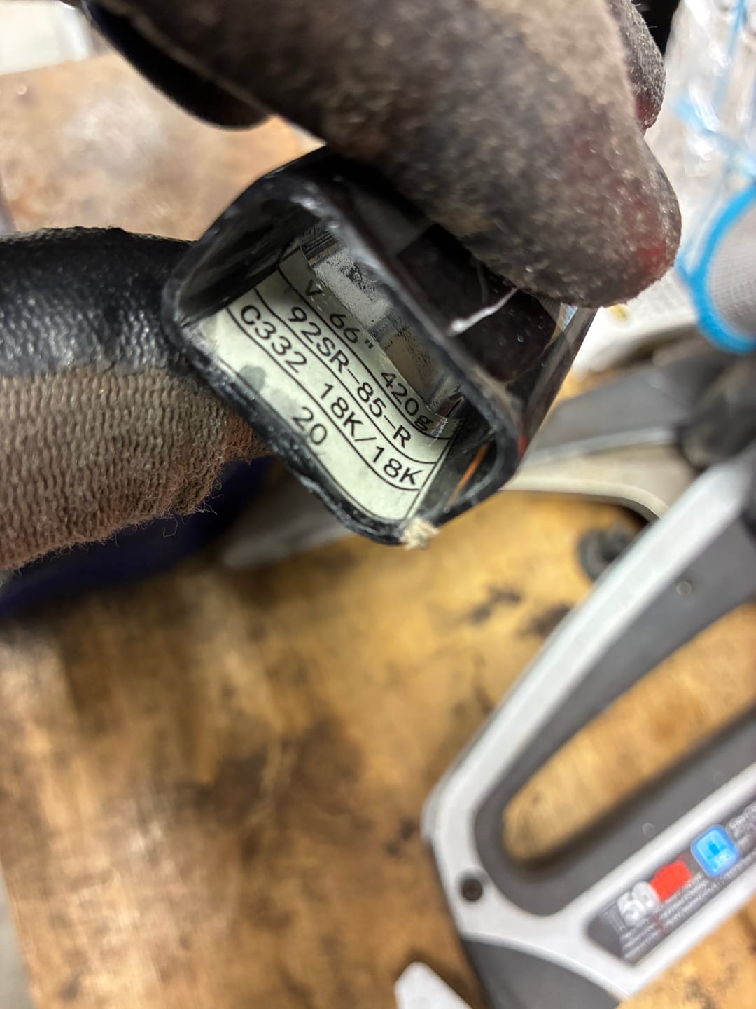 Customer photo review of Prototype All Black Superlite Sr (395g)