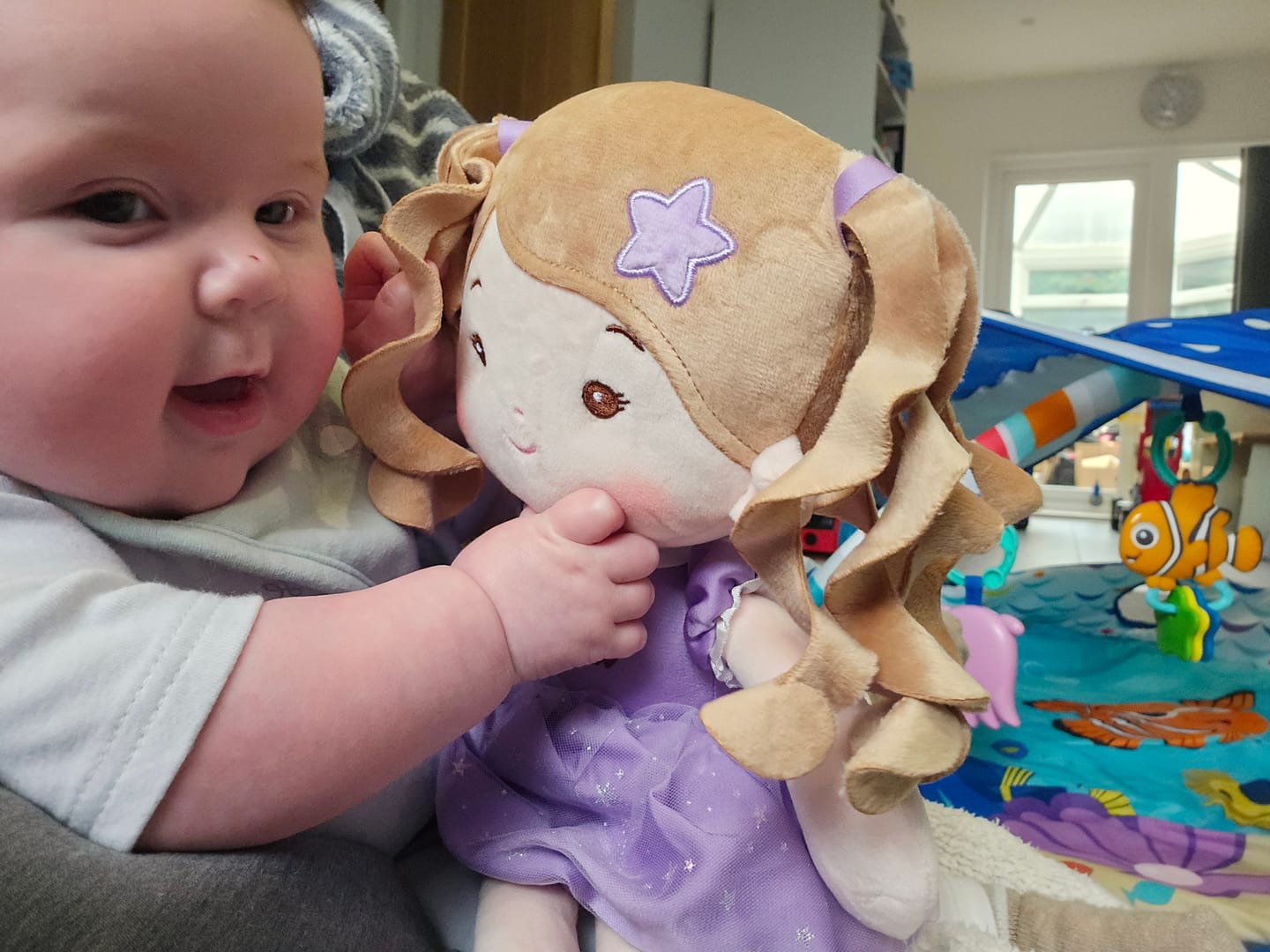 Customer photo review of Personalized Princess Starlet - Purple