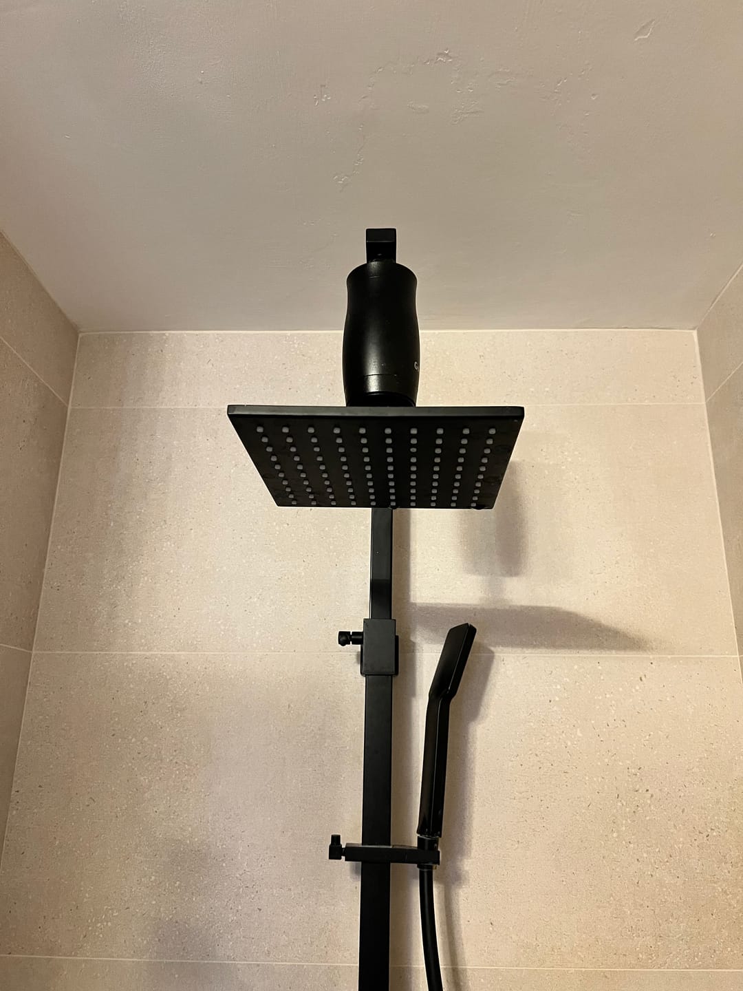 Customer photo review of The Gaia Shower Filter