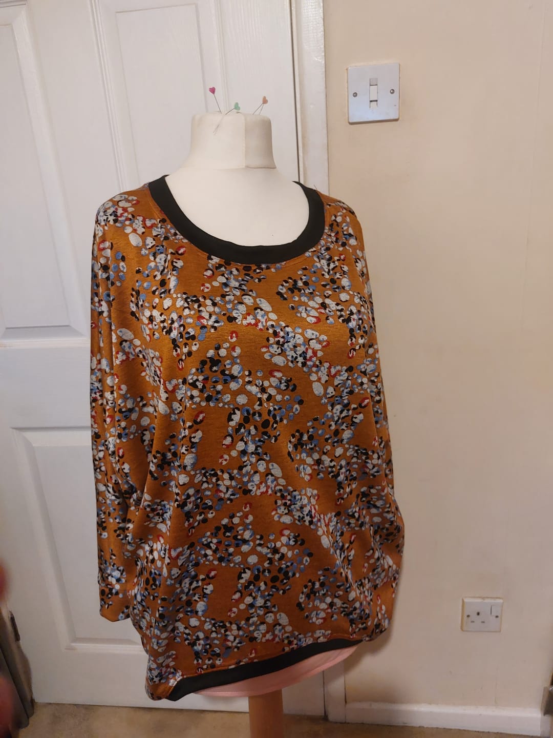 Customer photo review of Retro Remix Digital Modal-Touch Jersey Fabric