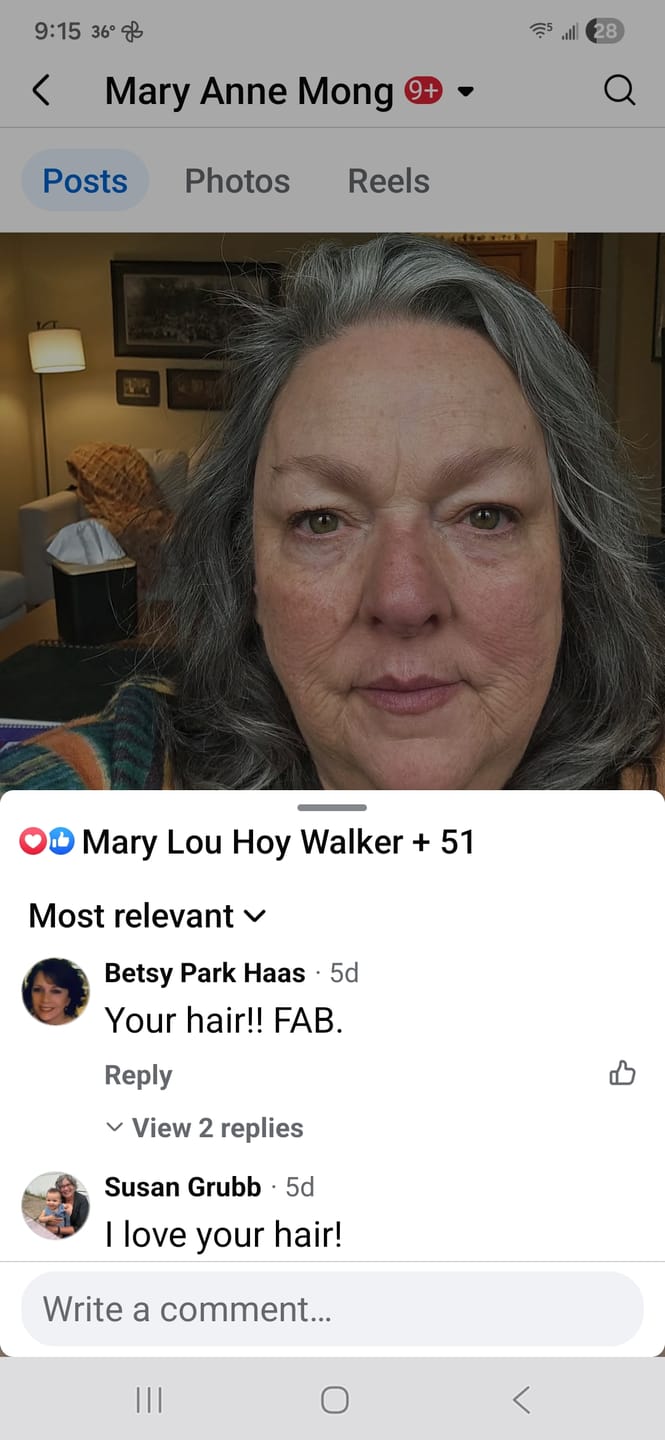 Customer photo review of Purple Rain Shampoo & Conditioner Bar