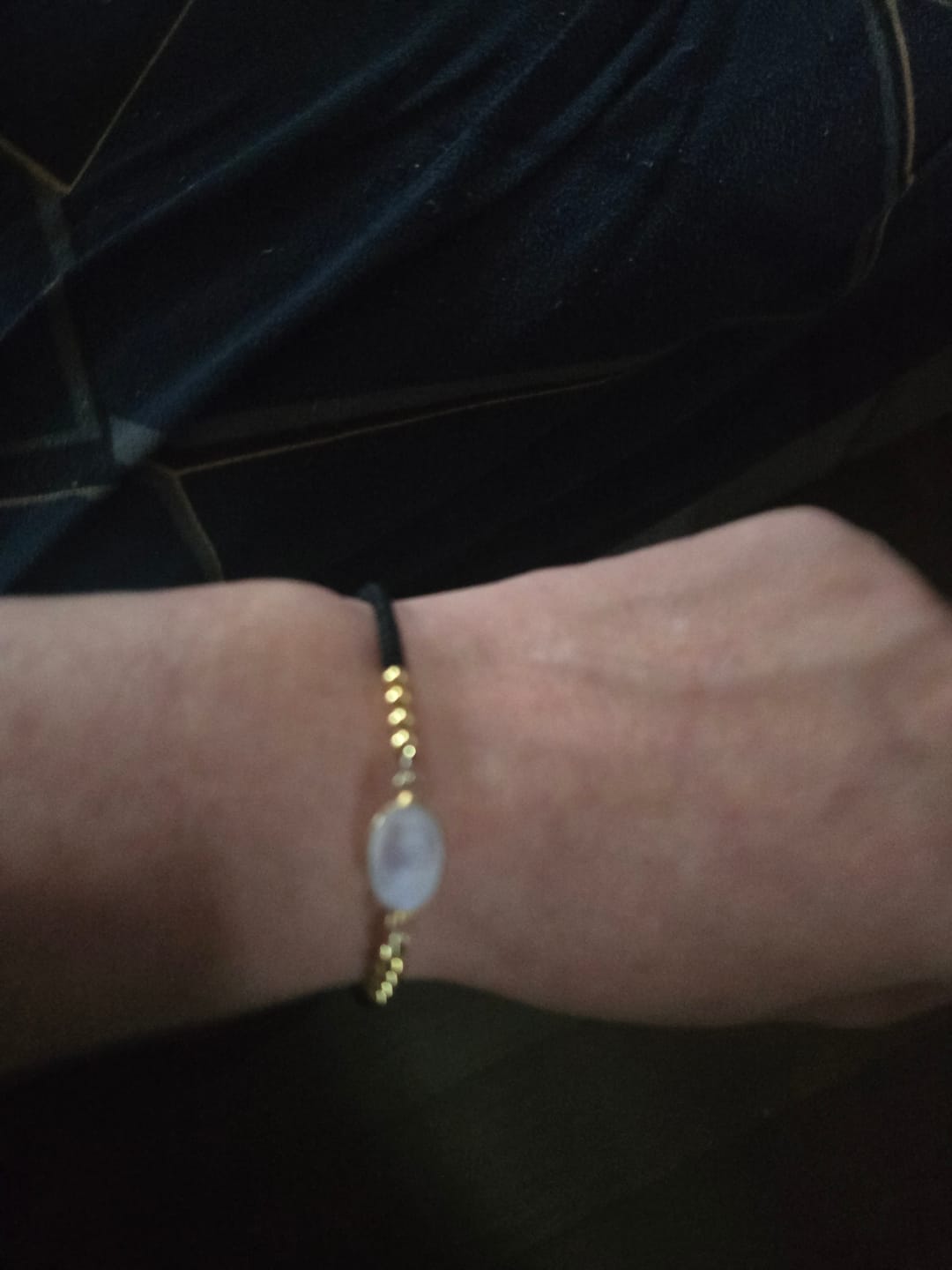 Customer photo review of Bracelet Fertilité Pierre de Lune - Votre allié pour la Conception