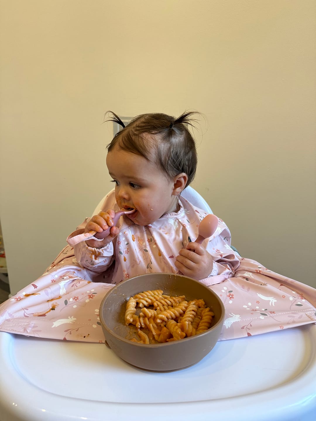 Customer photo review of NEW Attachable Weaning Cutlery