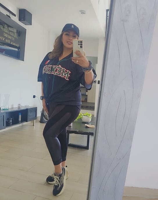 Customer photo review of Mexico Heritage Custom Baseball Jersey