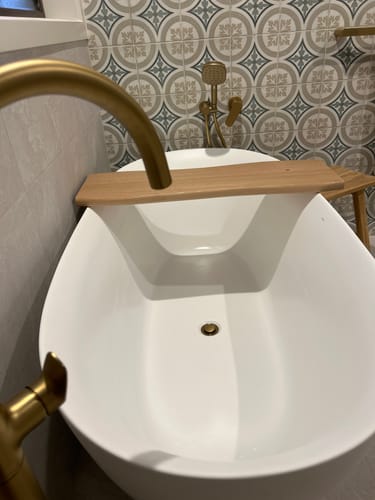 Customer photo review of Bath Caddy 3.0