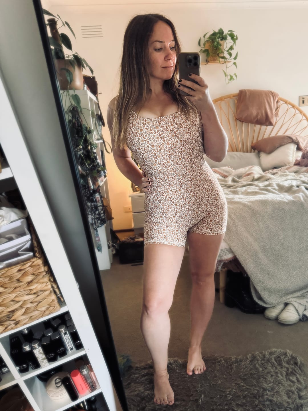 Customer photo review of Botanica Ecru Paros Onesie