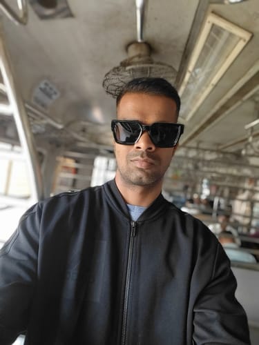 Customer photo review of Phantom | Black Wayfarer Sunglasses - MG3669