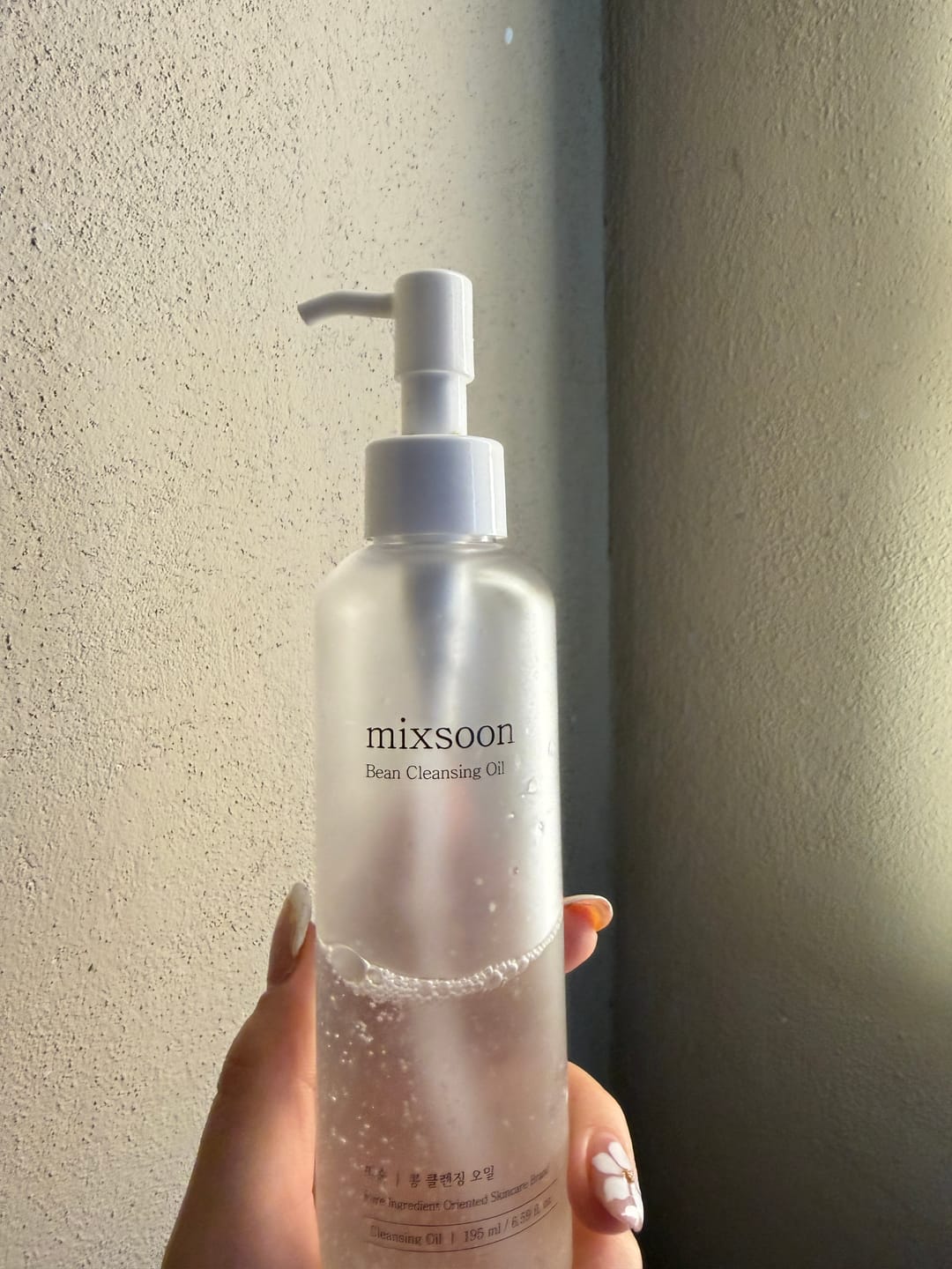 Customer photo review of Mixsoon Bean Cleansing Oil