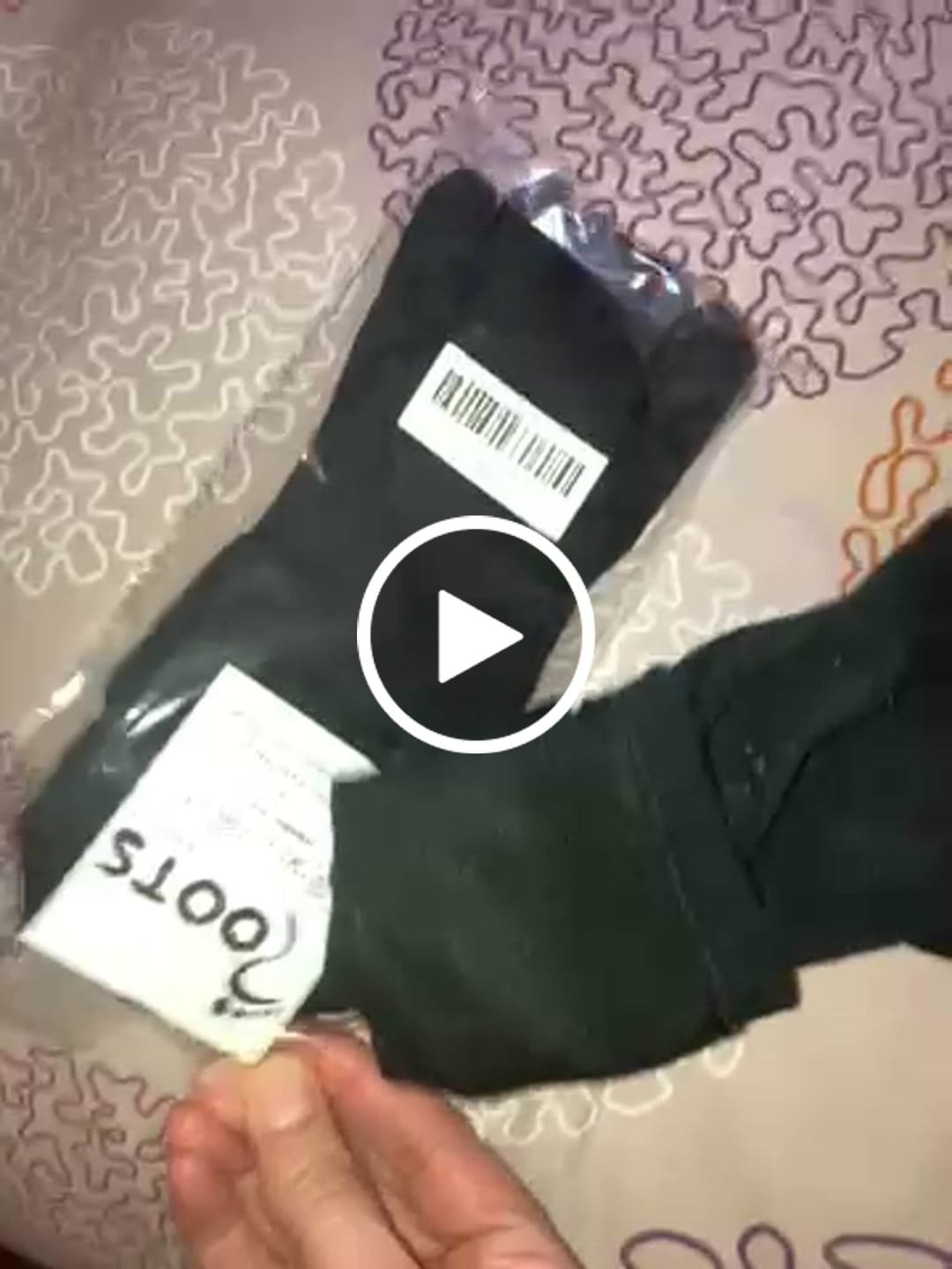 Customer video review of Medias 5 dedos- Cortas