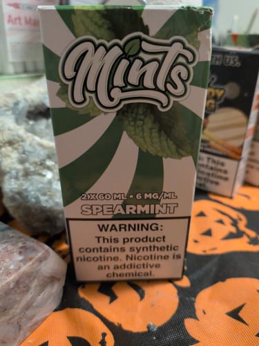 Customer photo review of Mints Vape Co. Spearmint 2x 60ml (120ml) Vape Juice