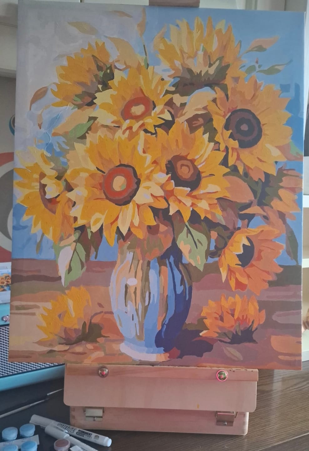 Customer photo review of Vase of Golden Blooms