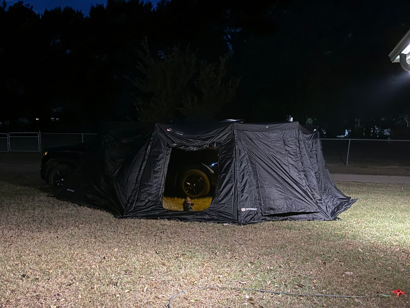 Customer photo review of OPENROAD 270 Degree Awning XL